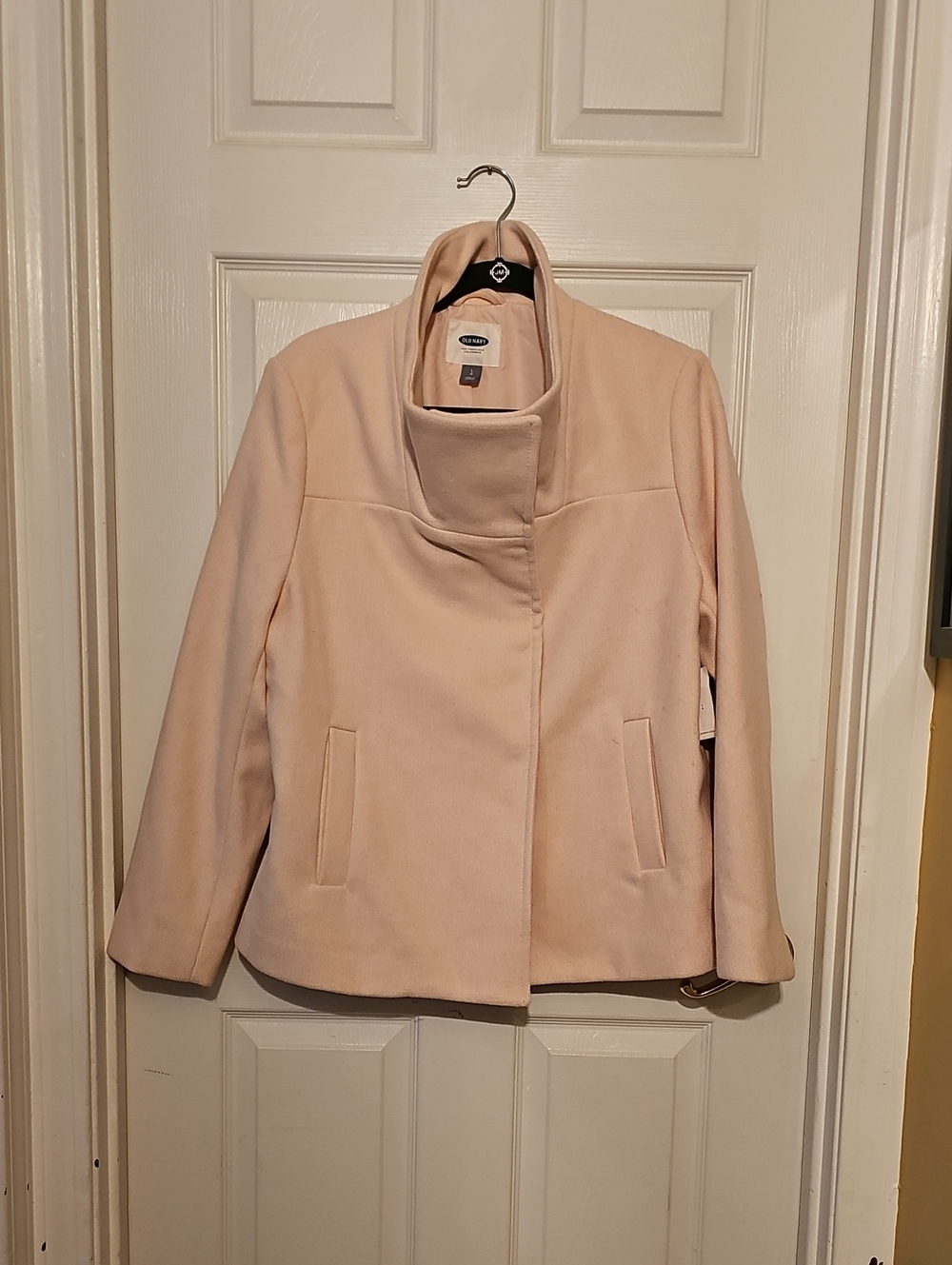 Old Navy Soft Pink Pea Coat
